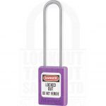 Master Lock S31LT Safety Padlock Purple Long Shackle